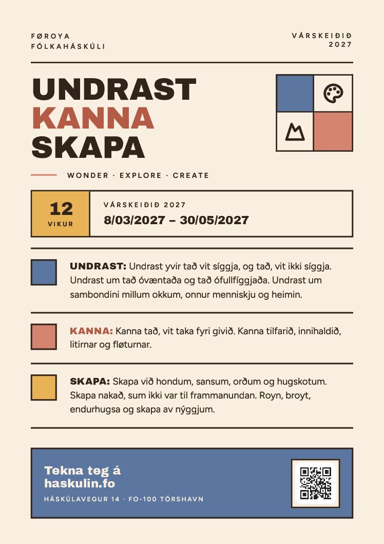 Várskeiðið '27, option 2